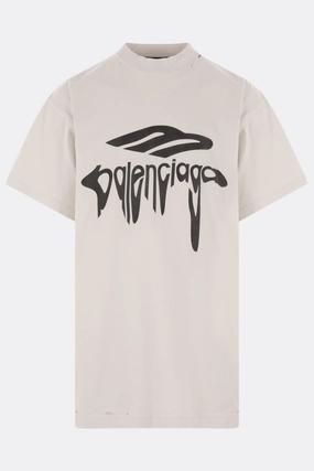 3B Liquefied oversized t-shirt in cotton