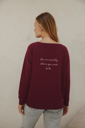"Need To Be" New Style Pullover