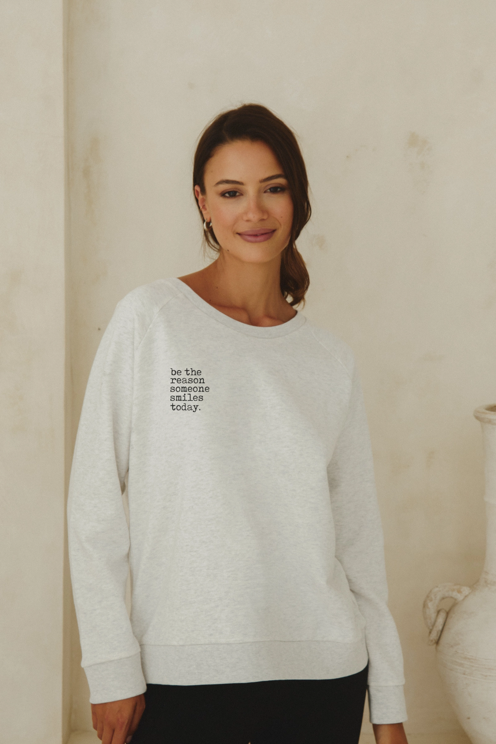 "Smile" New Style Pullover