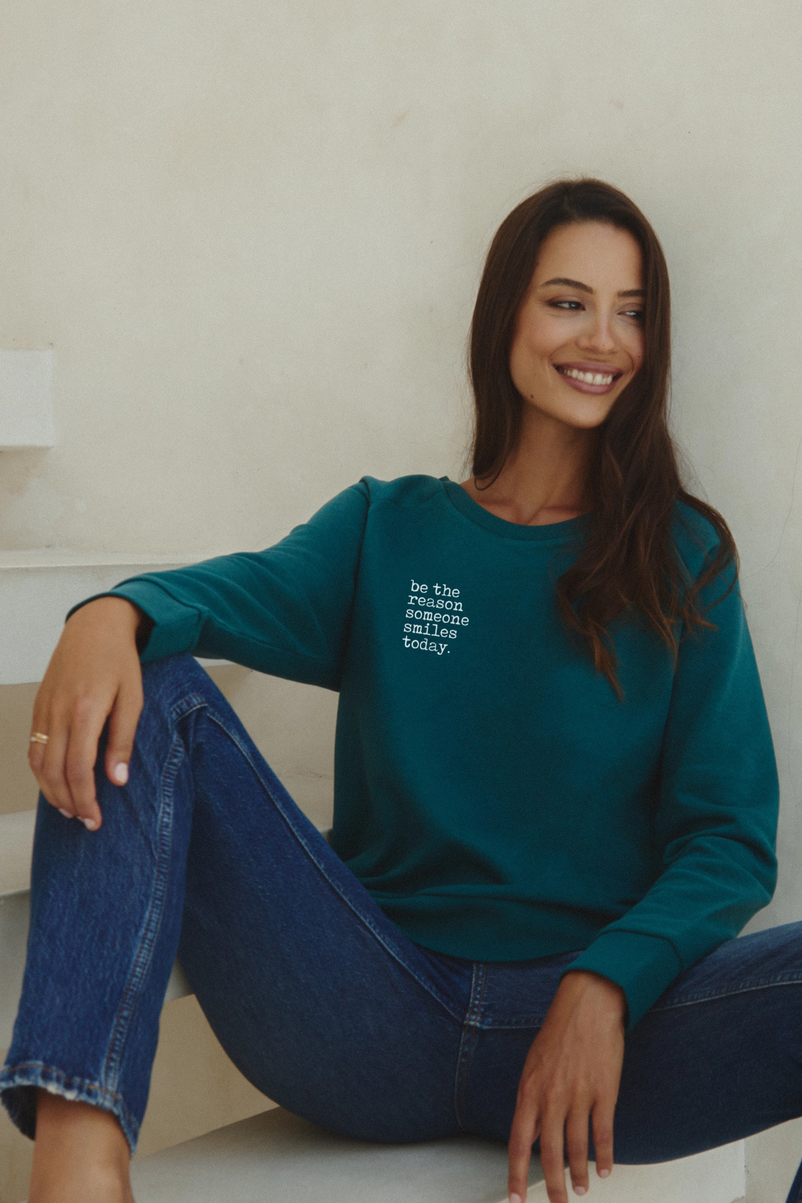 "Smile" New Style Pullover