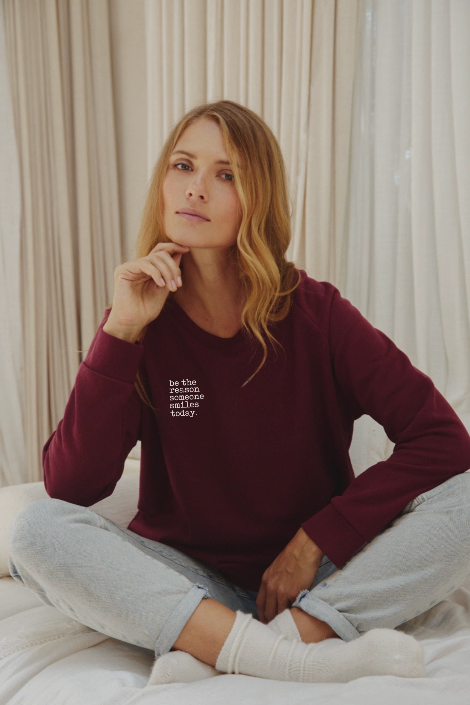 "Smile" New Style Pullover
