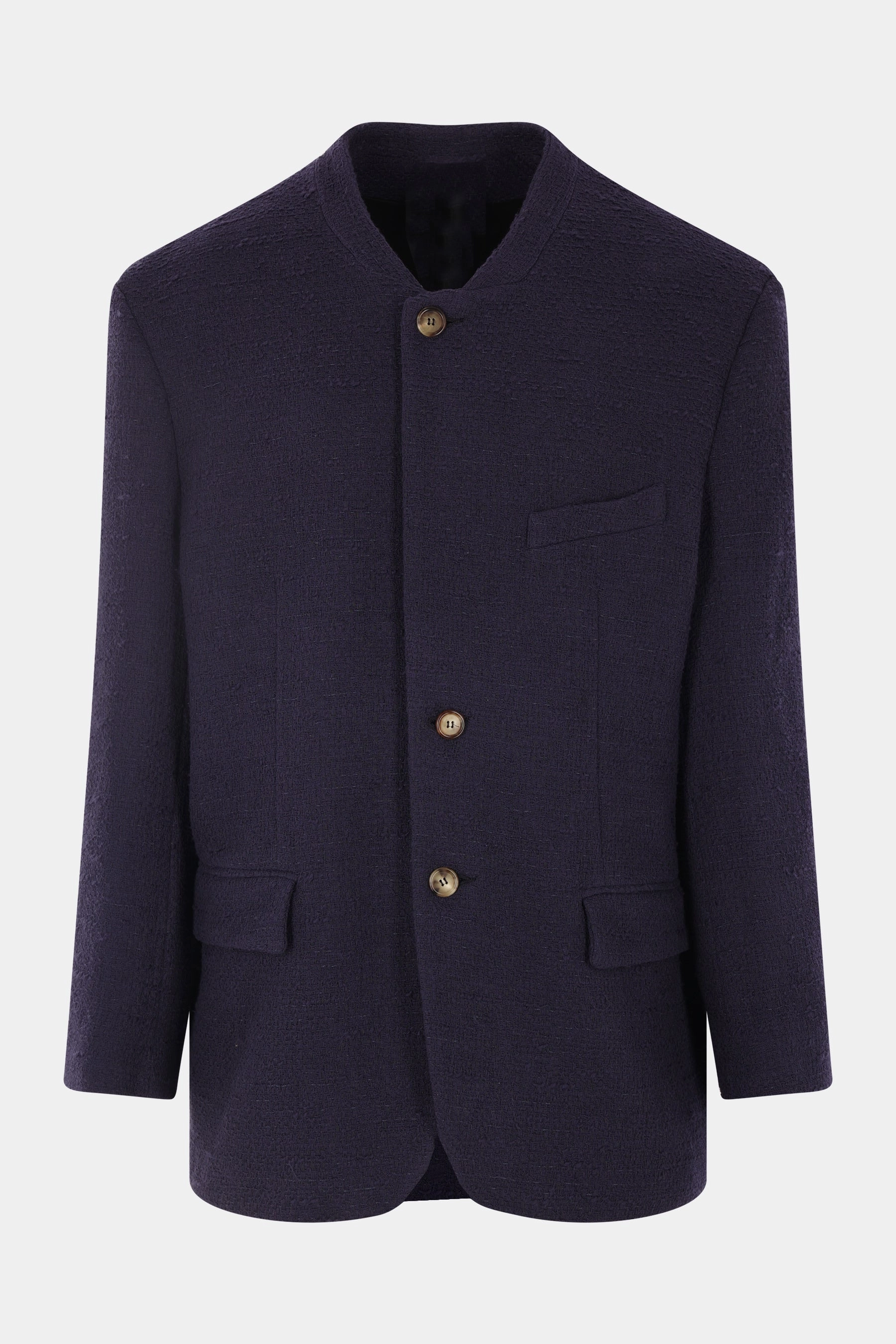 Acid single-breasted jacket in bouclé