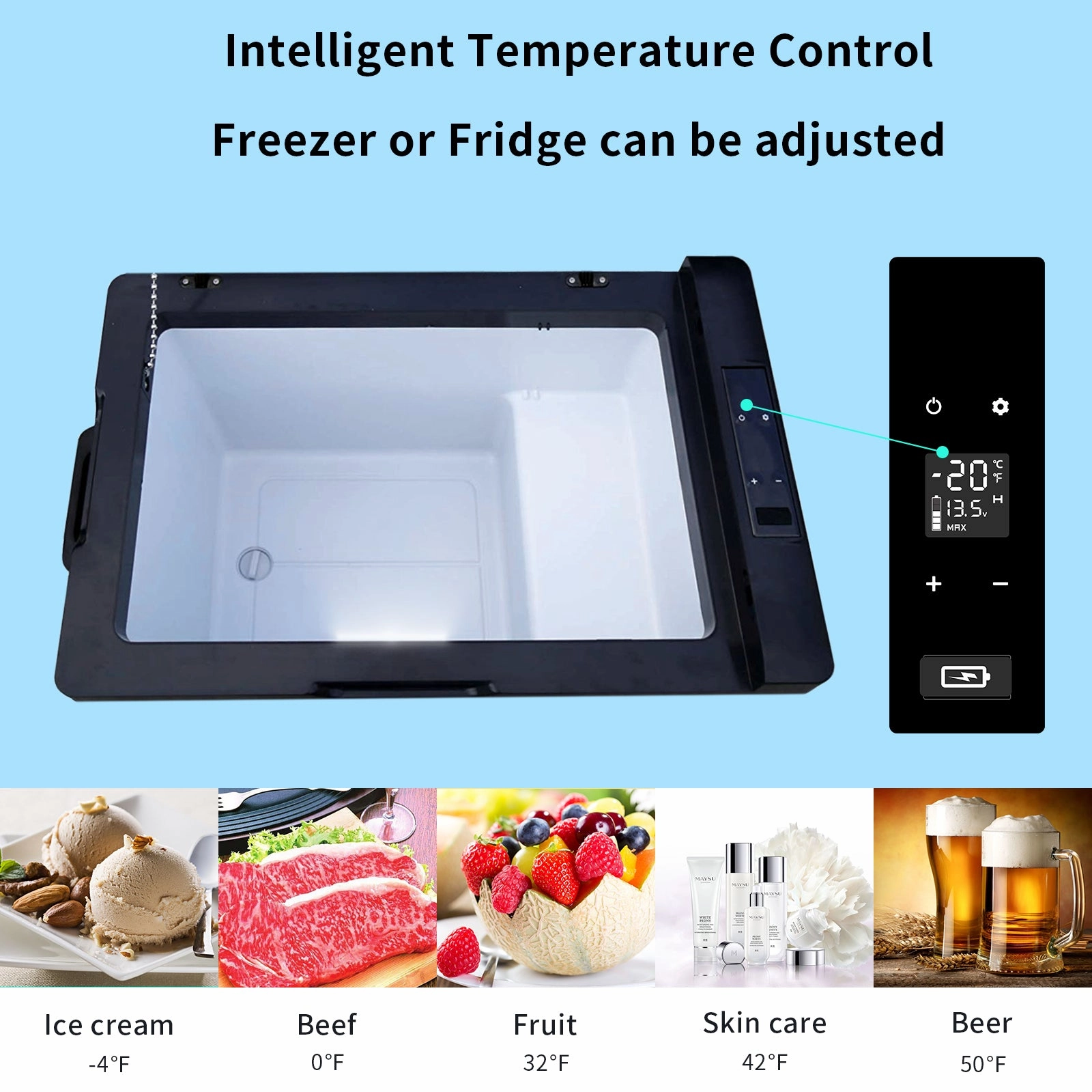 Alpicool C50 Portable Car Fridge