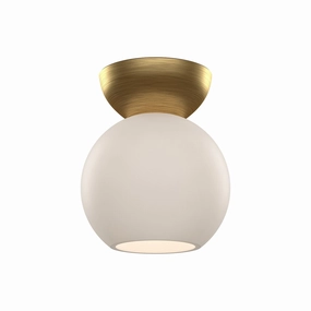 Arcadia One Light Semi-Flush Mount