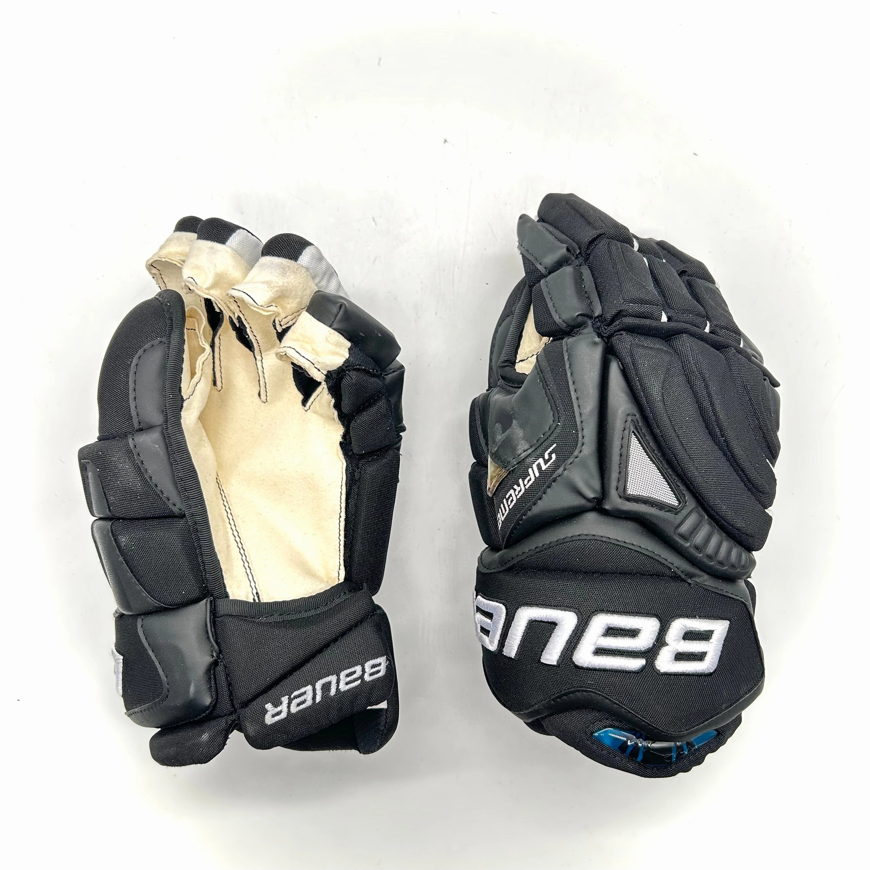 Bauer Supreme ONE95 - Pro Stock Hockey Gloves (Black/White)