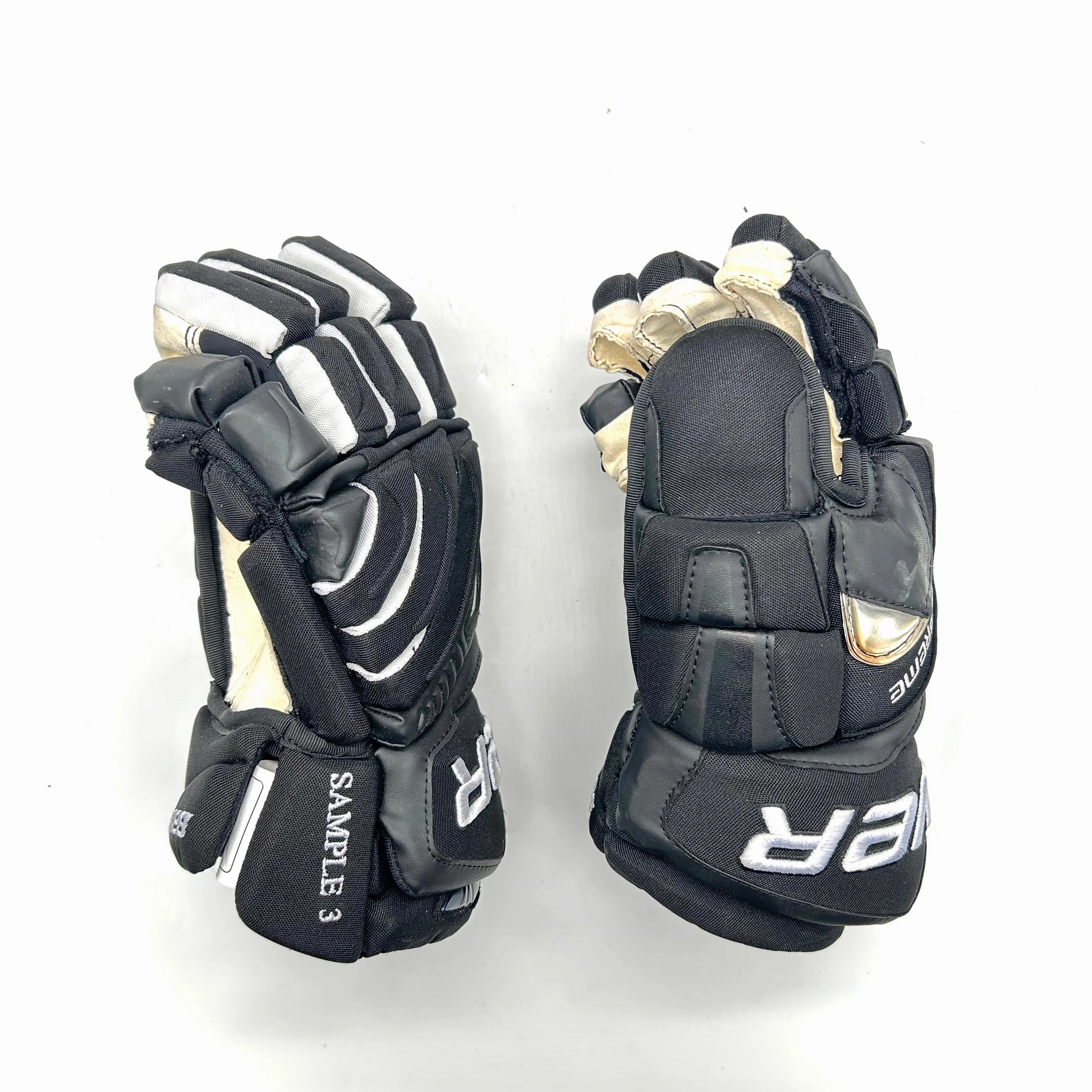 Bauer Supreme ONE95 - Pro Stock Hockey Gloves (Black/White)