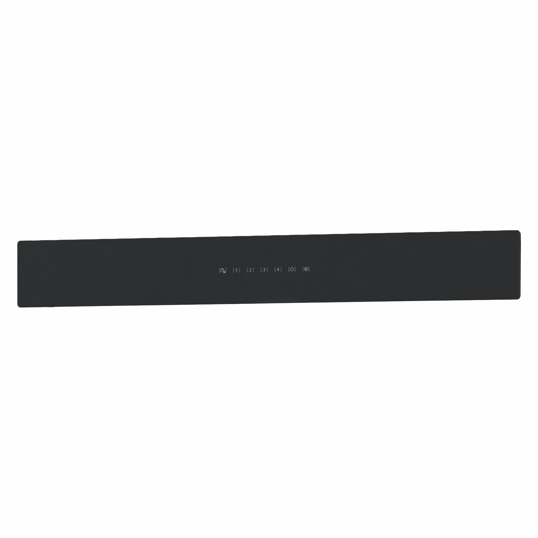 Best Range Hoods SV09954BL Ucb3 36'' Front Glass Panel Black