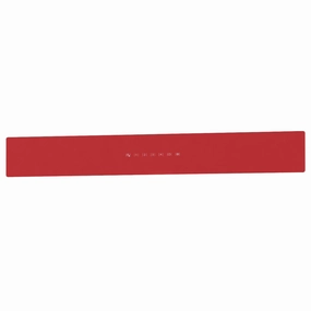 Best Range Hoods SV09955RD Wcb3 30'' Front Glass Panel Red