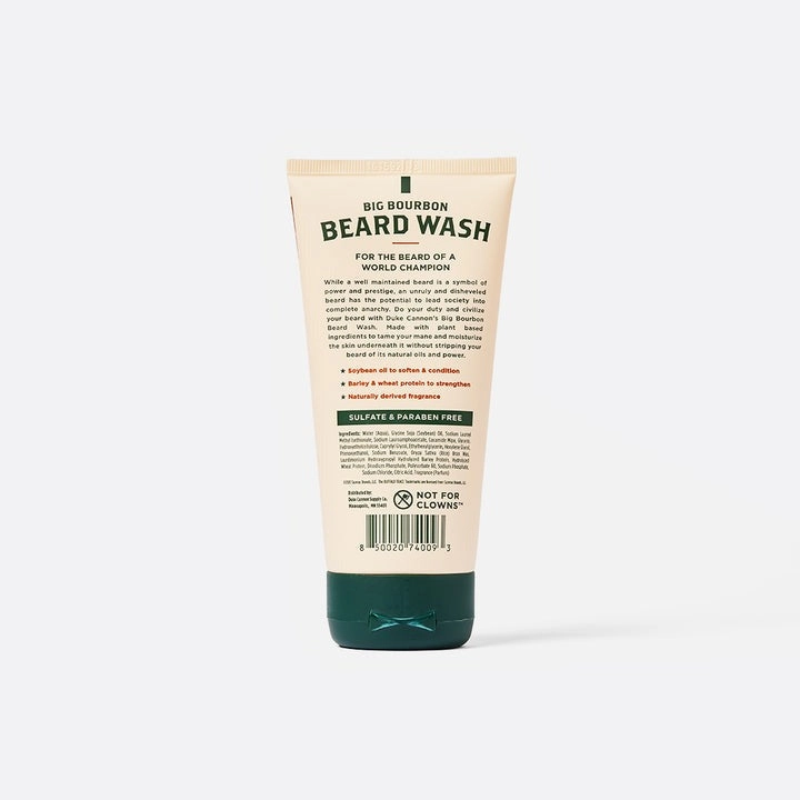 Big Bourbon Beard Wash