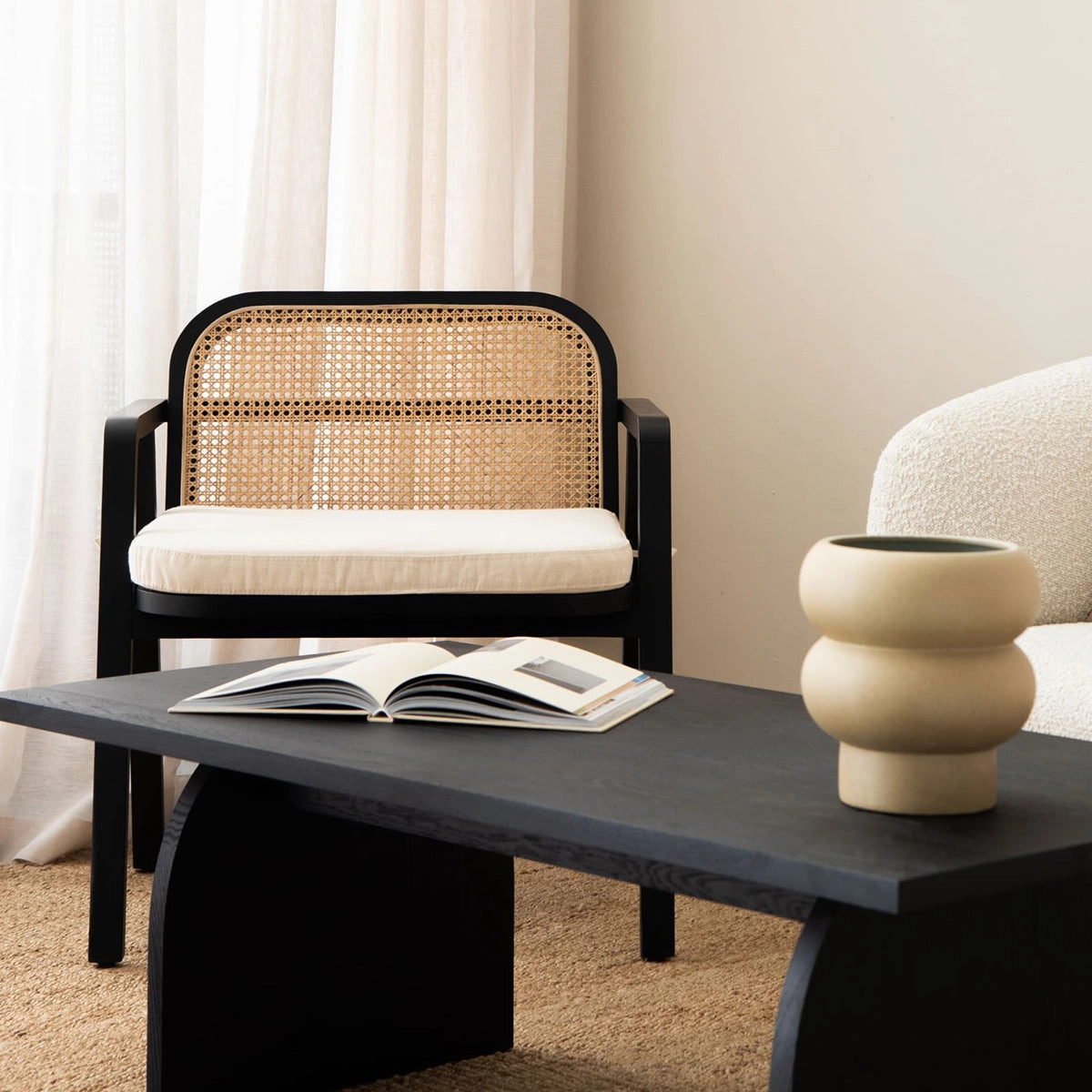 Bridge Coffee Table - Black