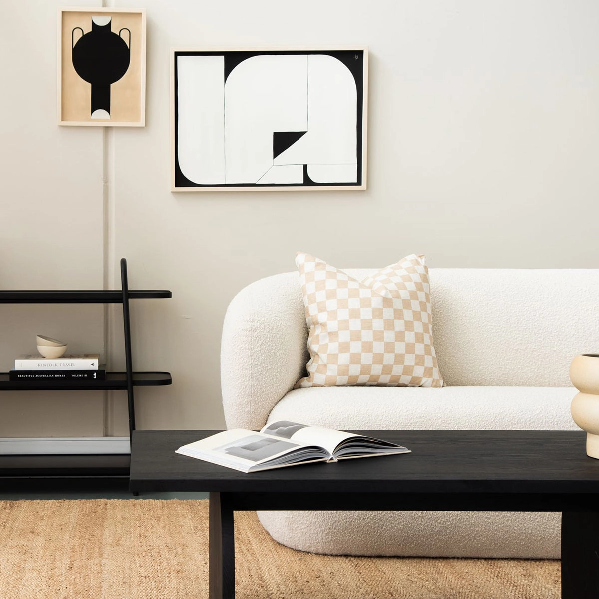Bridge Coffee Table - Black
