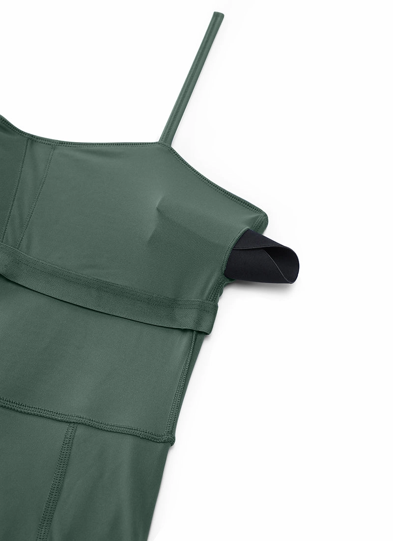 Butterluxe Spaghetti Strap Athletic Casual Short Dresses
