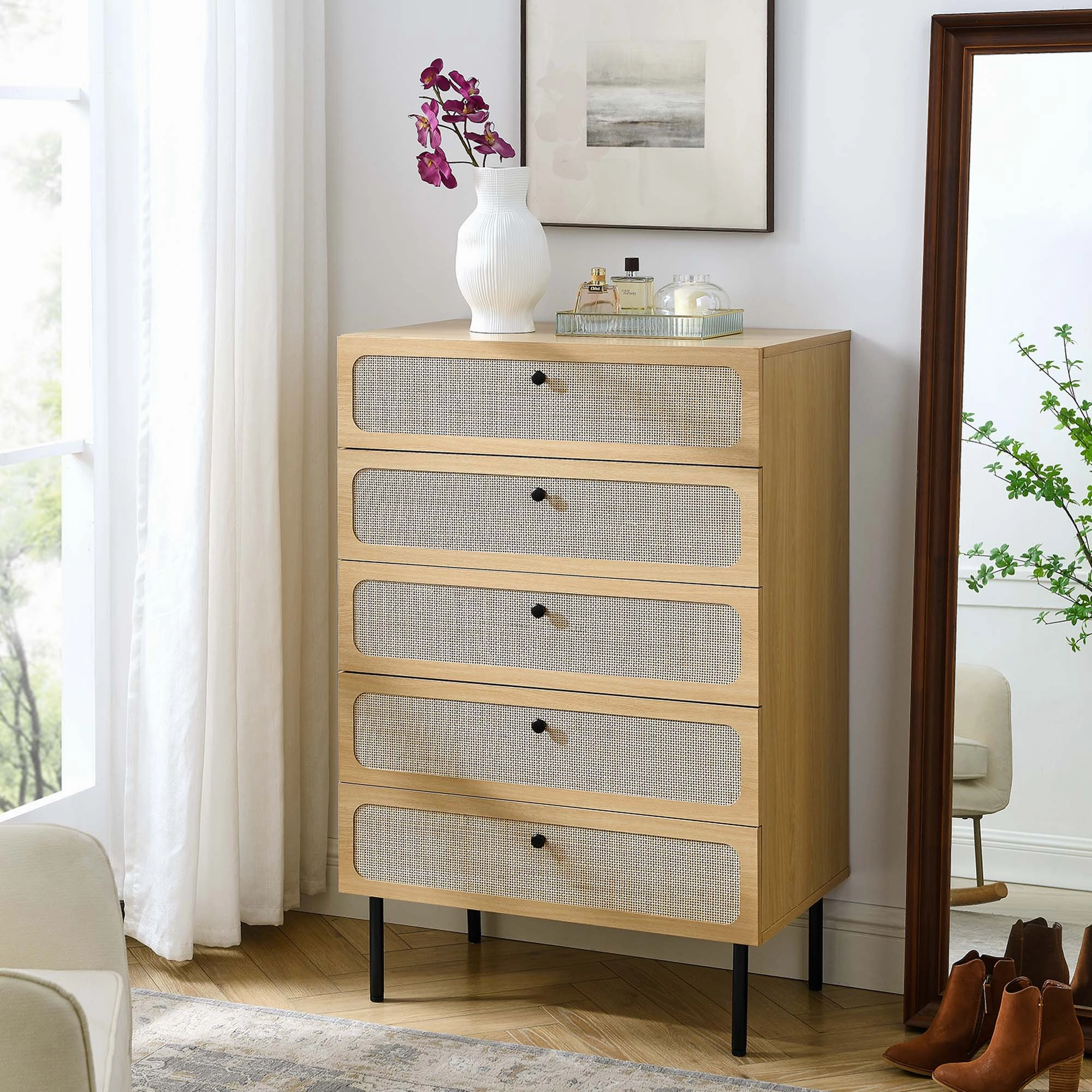 Chaucer 5-Drawer Chest by Modway