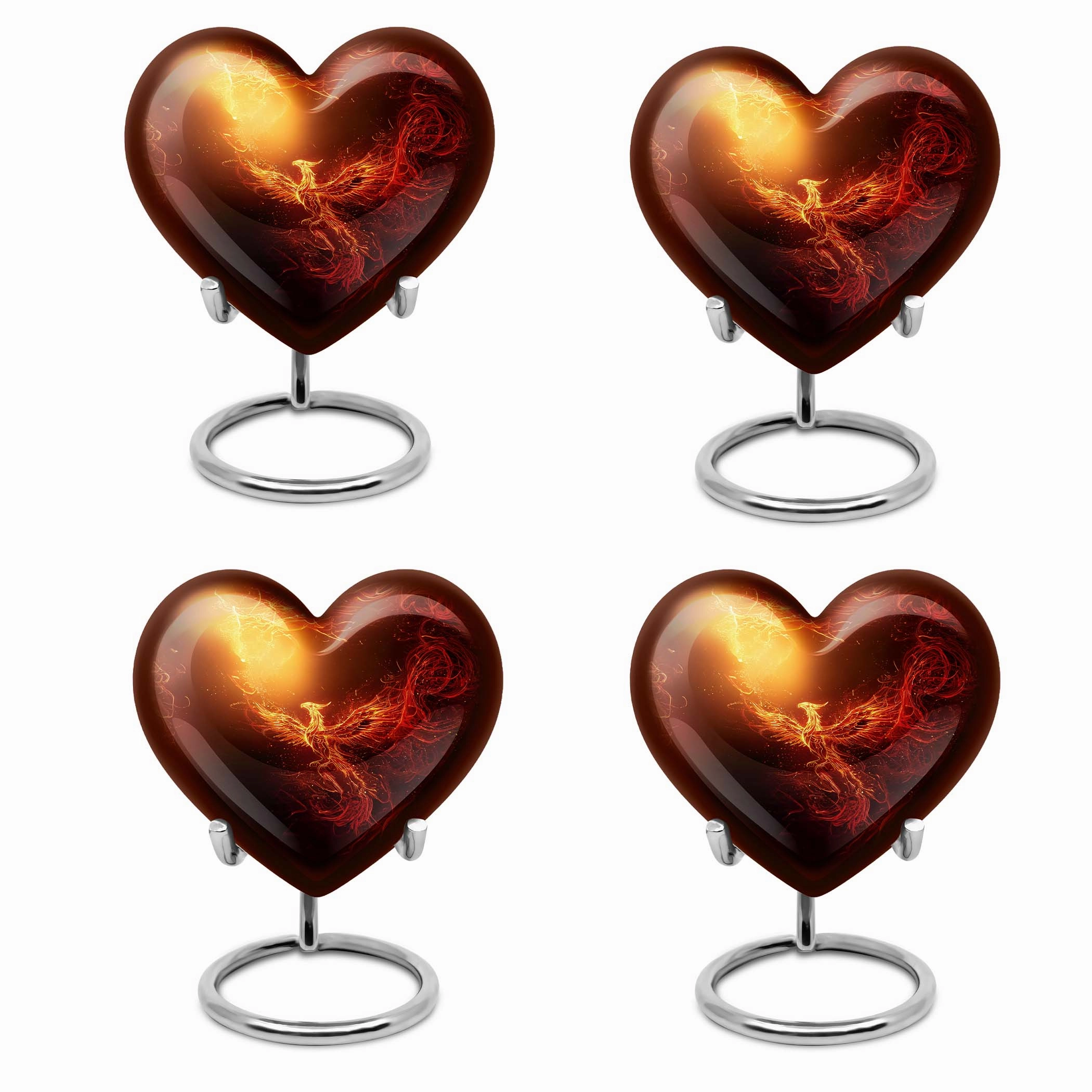 Cherished Phoenix Urn, Iconic Memorial Symbol - Elevating Tribute for Loved Ones