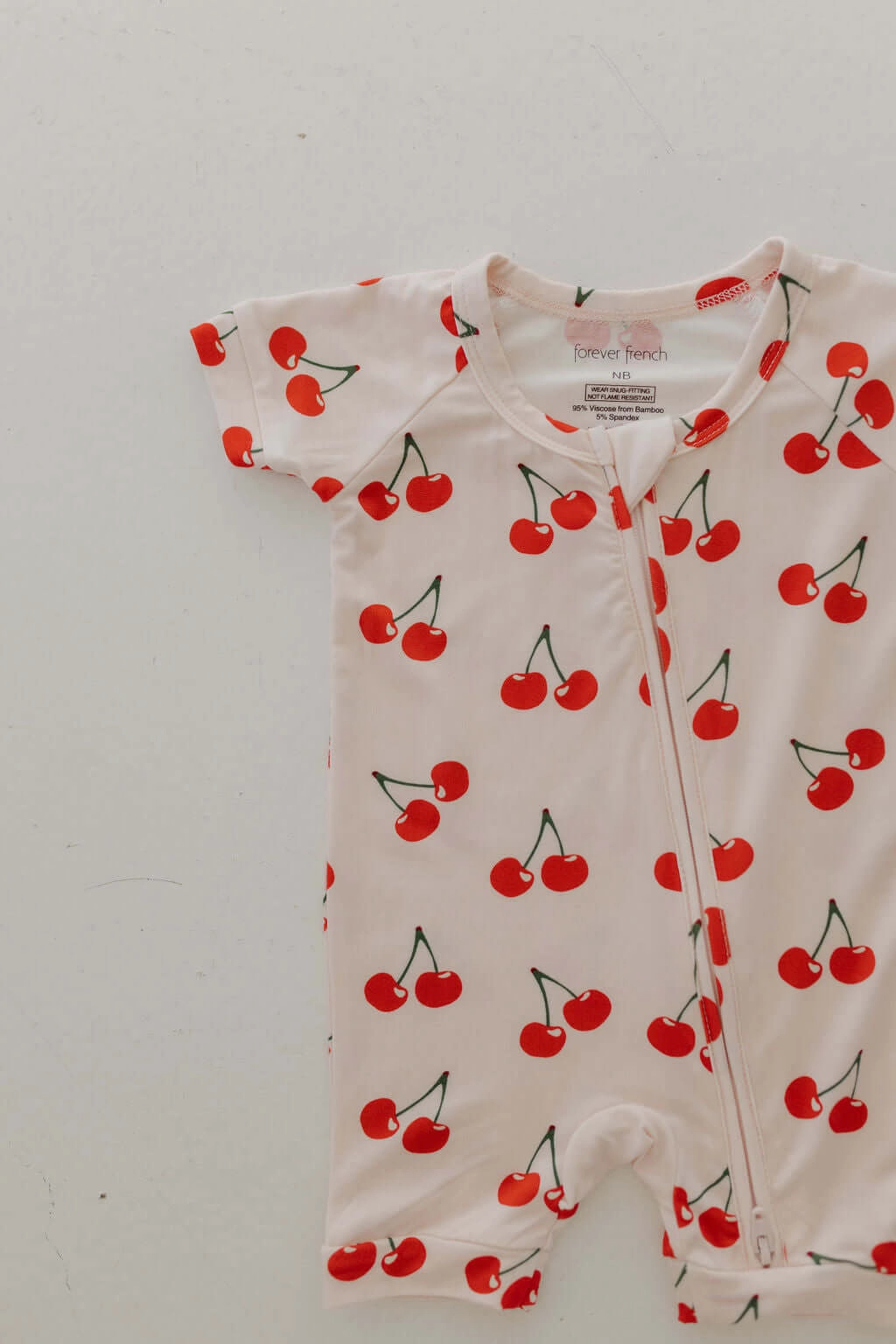 Cherry Orchard | Bamboo Zip Shortie