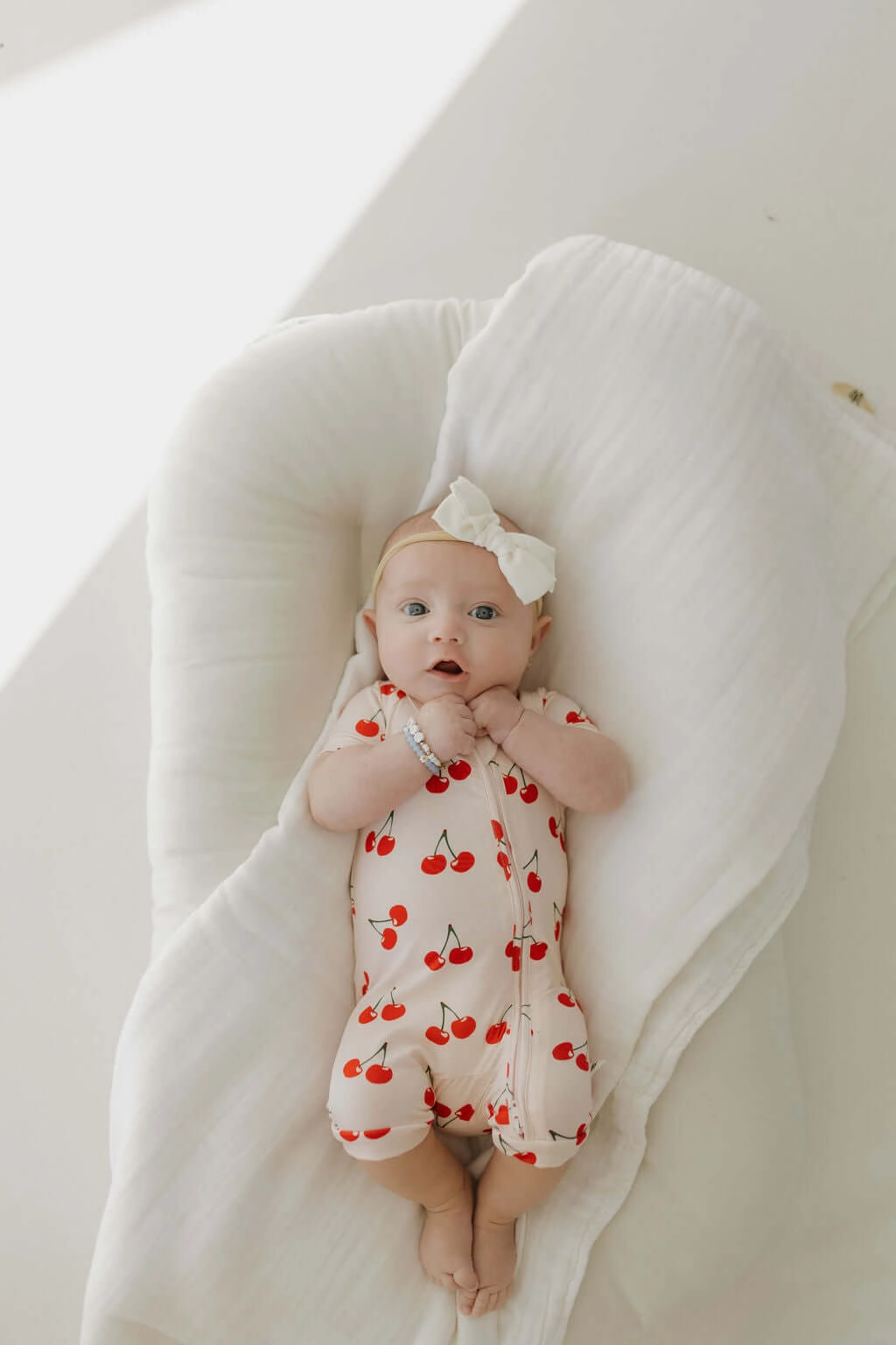 Cherry Orchard | Bamboo Zip Shortie