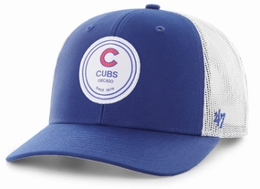 Chicago Cubs '47 Dupree Trucker Snapback Hat - Royal/White