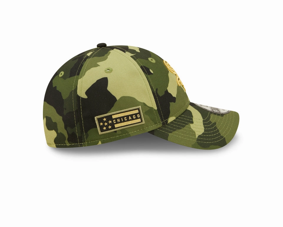 Chicago White Sox 9TWENTY Camo 2022 Armed Forces Day Adjustable Hat