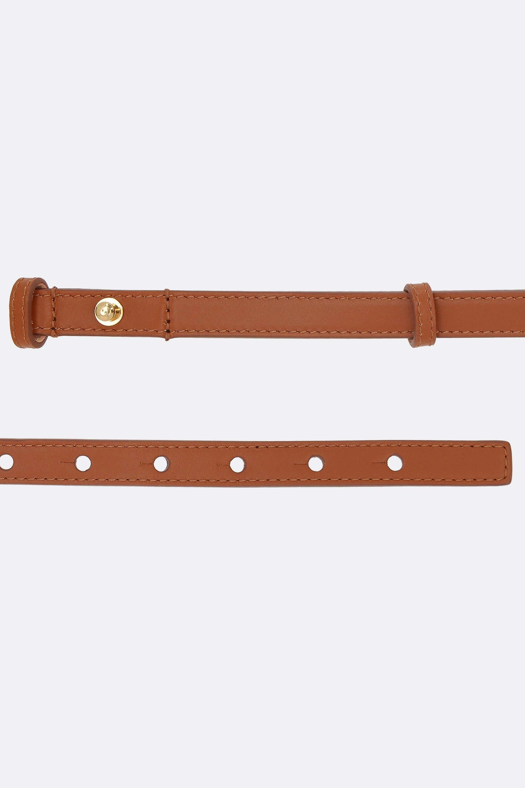 Chloé Iconic thin belt in smooth leather