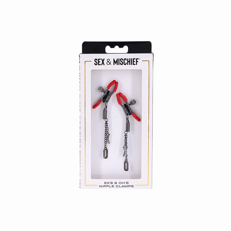 Ex's & Oh's Nipple Clamps
