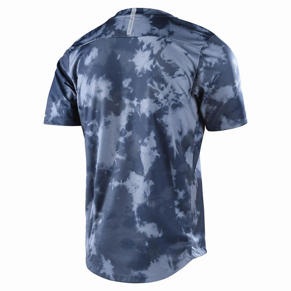 Flowline SS Jersey Plot Charcoal