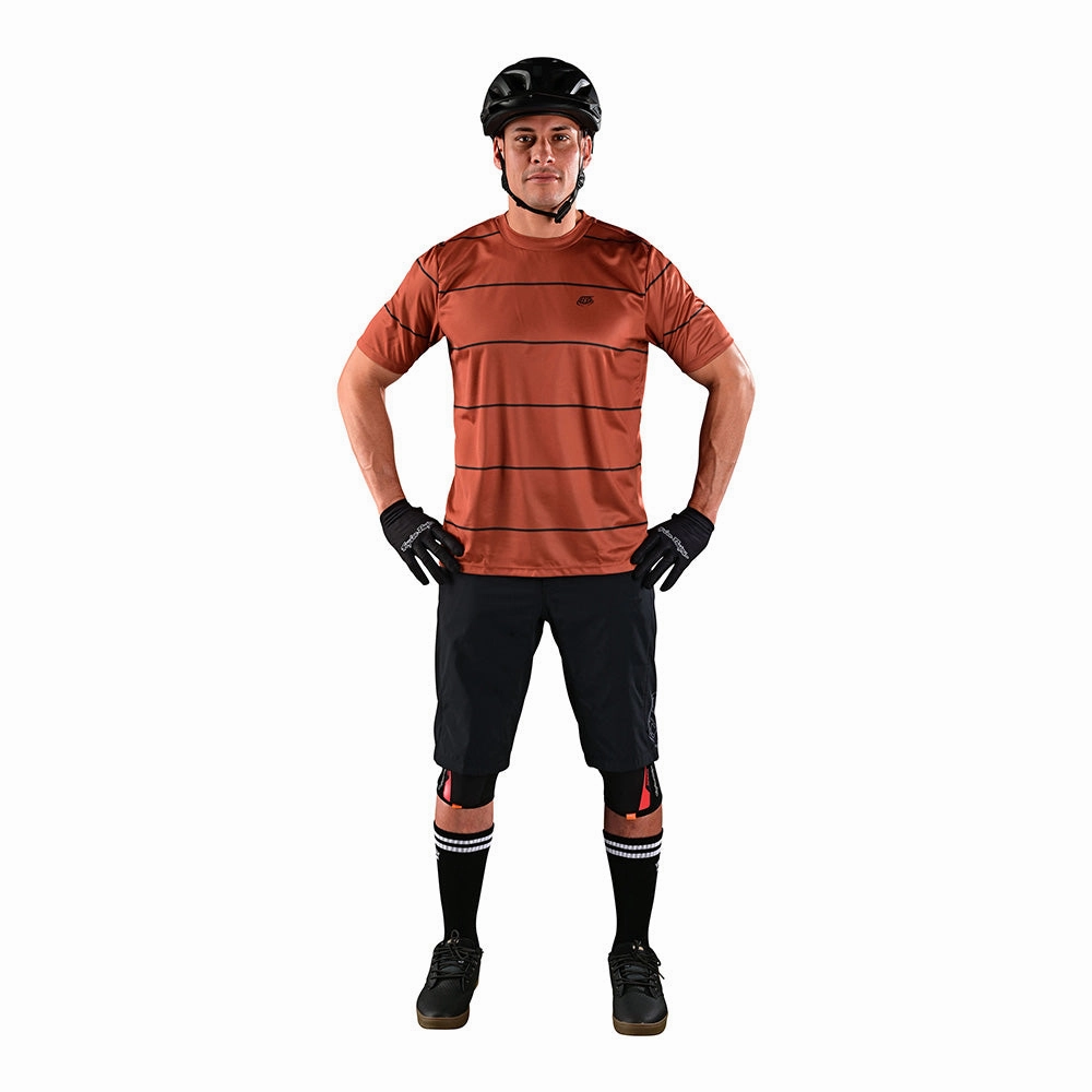 Flowline SS Jersey Revert Rust