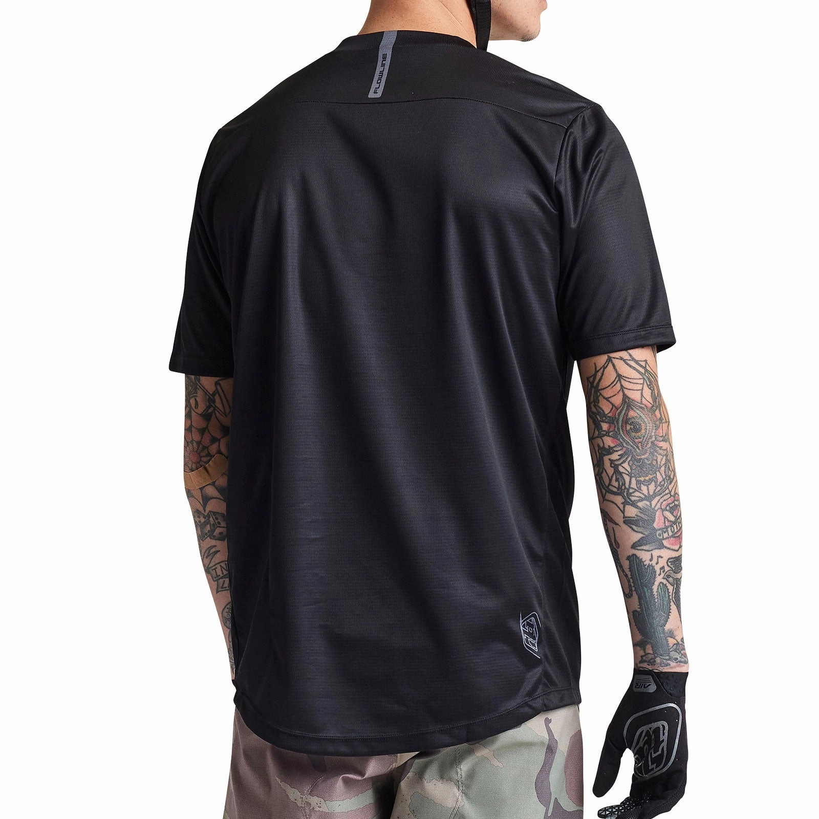 Flowline SS Jersey Solid Black