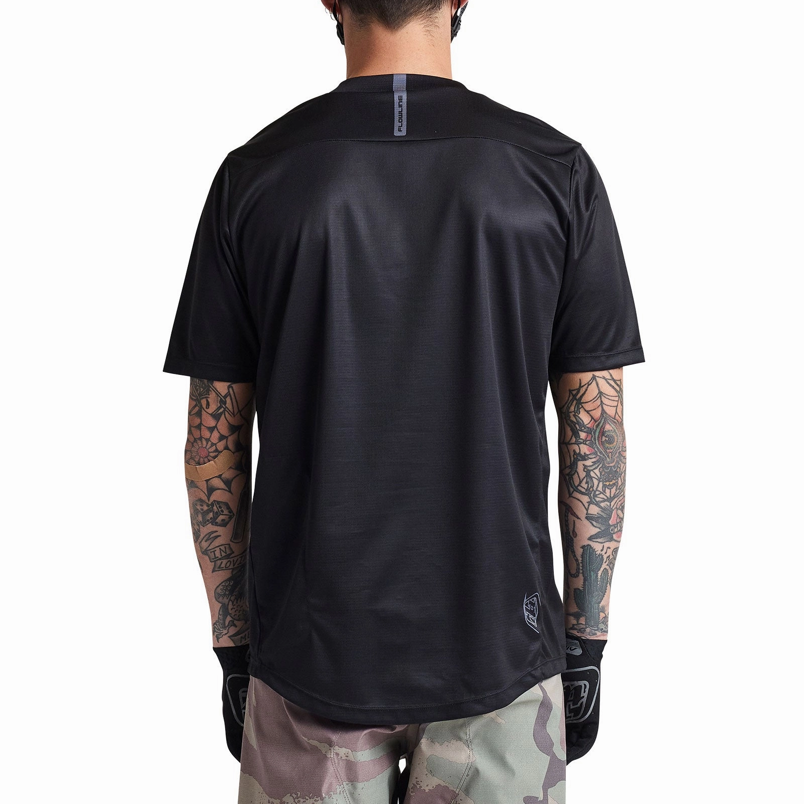 Flowline SS Jersey Solid Black