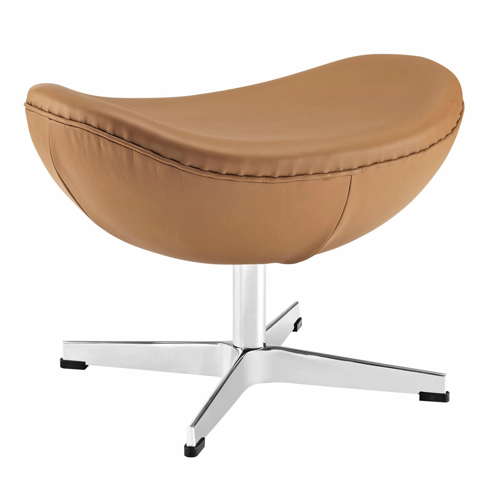 Glove Leather Ottoman by Modway