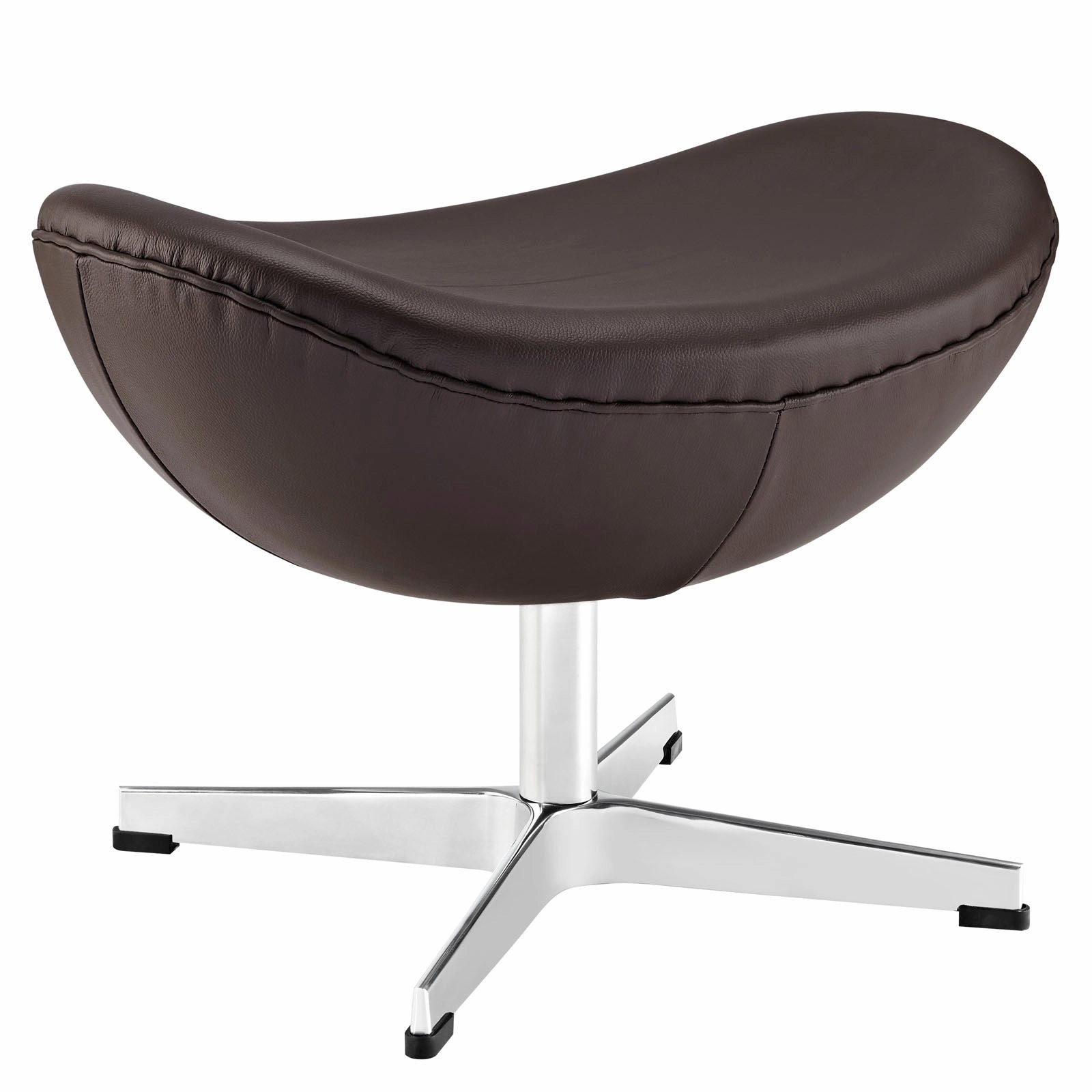 Glove Leather Ottoman by Modway