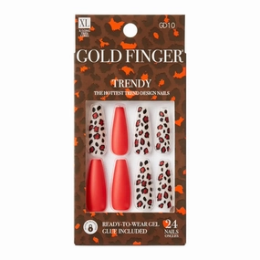 Gold Finger Trendy Nails - Eureka