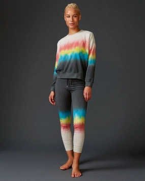 Gradient Tie Dye Oversized Sweatshirt