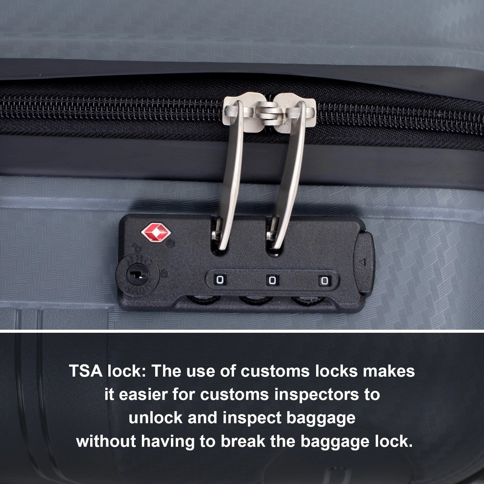 Hardshell Suitcase Spinner Wheels PP Luggage Sets Lightweight Durable Suitcase with TSA Lock,3-Piece Set (20/24/28)