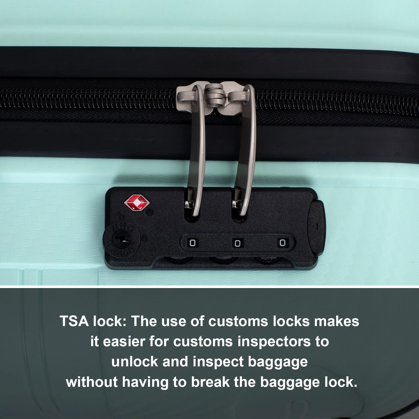 Hardshell Suitcase Spinner Wheels PP Luggage Sets Lightweight Durable Suitcase with TSA Lock,3-Piece Set (20/24/28)