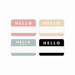 Hello Sticker - Bold Font