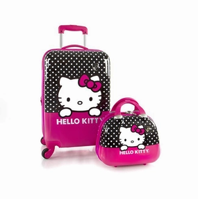 Heys America Hello Kitty 20" and Beauty Case 4-Wheel Luggage Sets