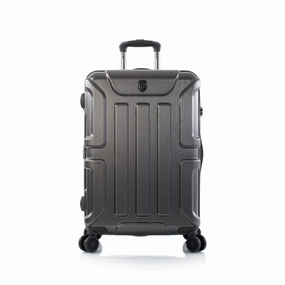 Heys Commander Polycarbonate Durable Expandale Spinner Medium Luggage with TSA locks