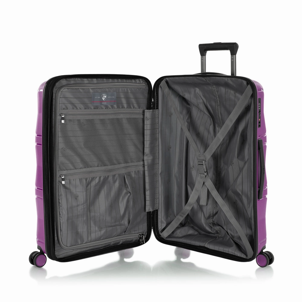 Heys Milos Durable and lightweight Expandable Medium Luggage with TSA Lock