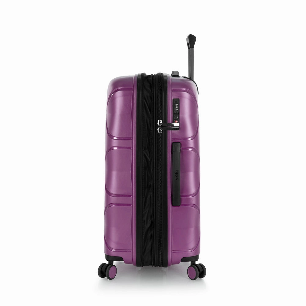Heys Milos Durable and lightweight Expandable Medium Luggage with TSA Lock