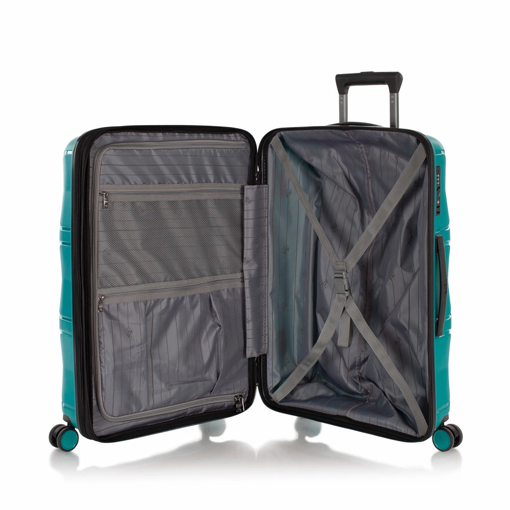 Heys Milos Durable and lightweight Expandable Medium Luggage with TSA Lock