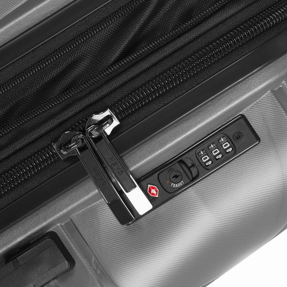 Heys Milos Durable and lightweight Expandable Medium Luggage with TSA Lock