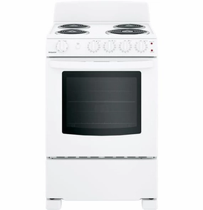 HOTPOINT® 24" ELECTRIC FREE-STANDING FRONT-CONTROL RANGE