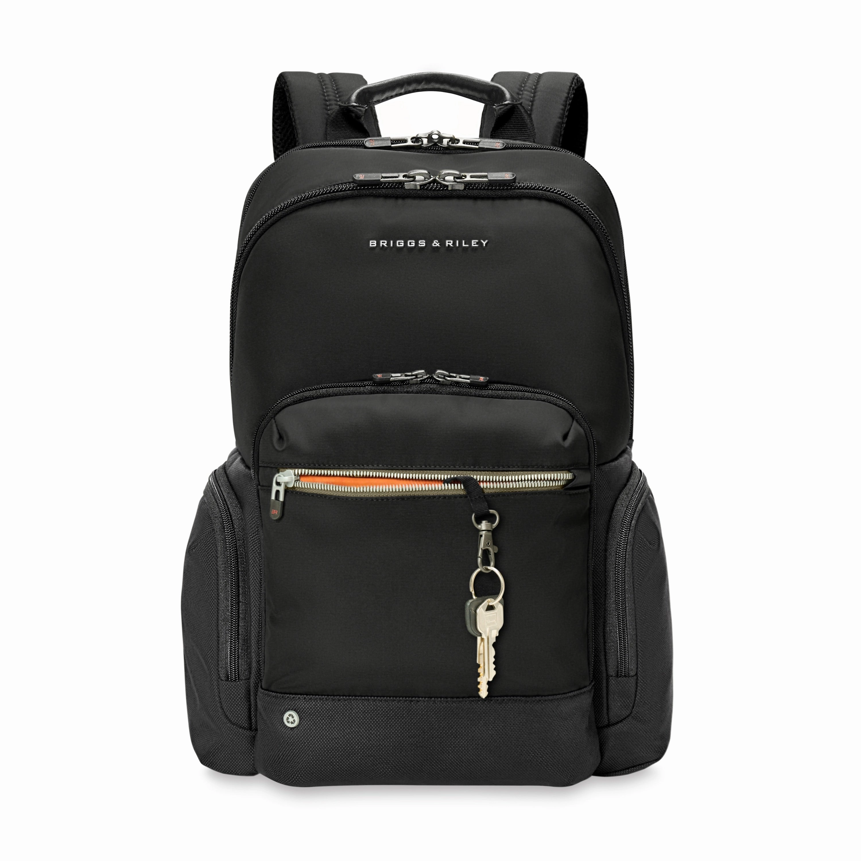 HTA Medium Multi-pocket Black Backpack