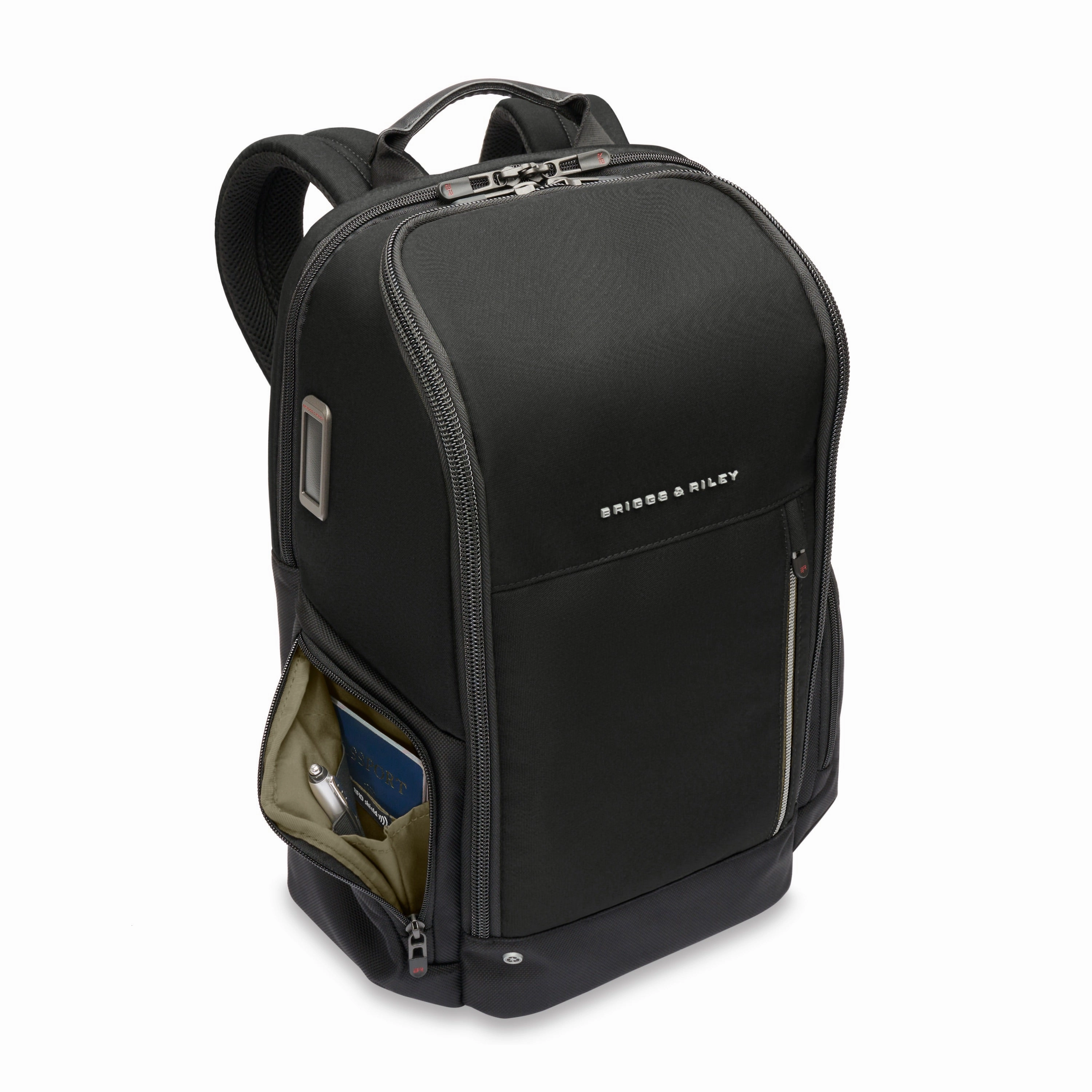 HTA Medium Widemouth Black Backpack