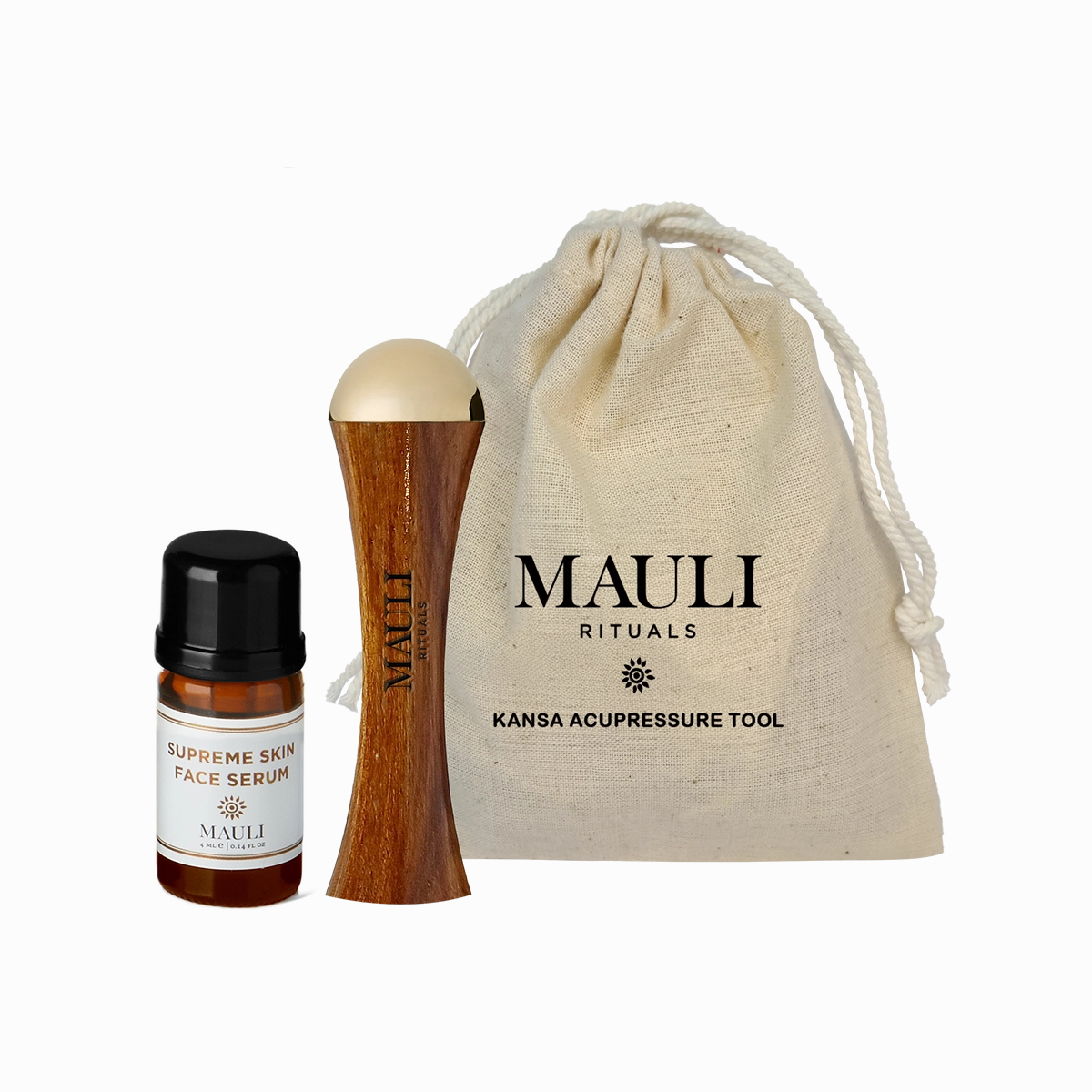 Kansa Acupressure Tool & Serum Set