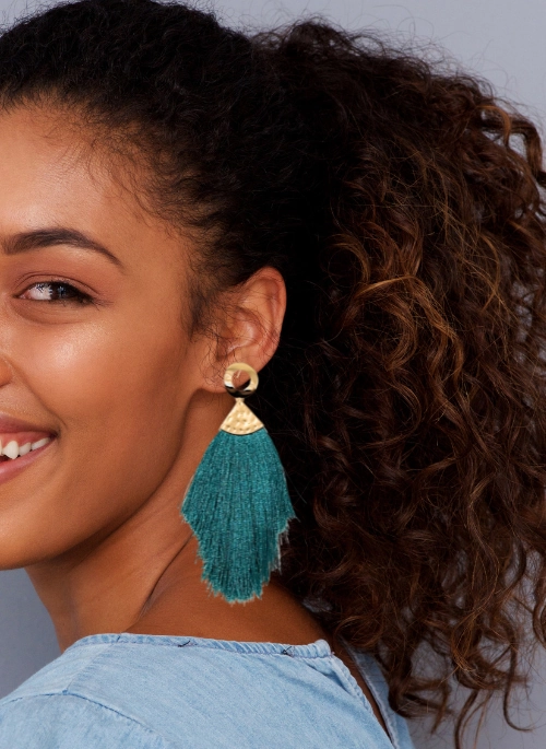 Kensie Fringe Earrings