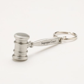 Keychain - Metal Gavel