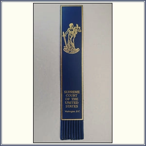 Lady Justice Leather Bookmarks