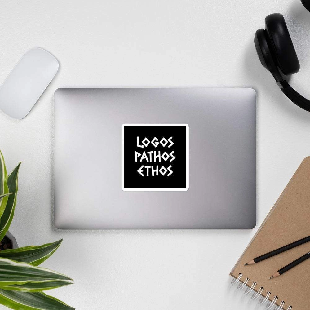 Logos Pathos Ethos - Sticker