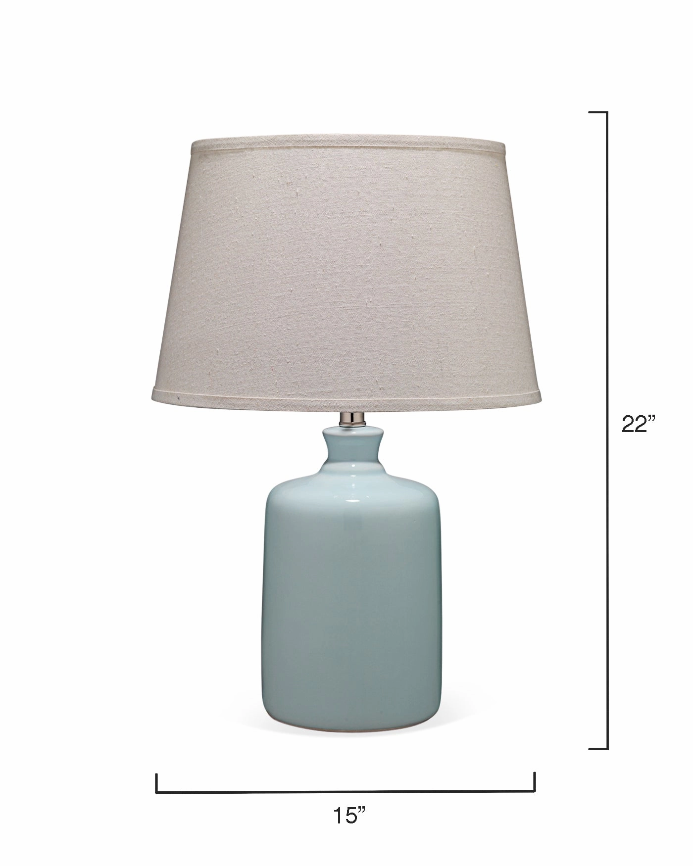 Milk Jug Table Lamp Morning Mist